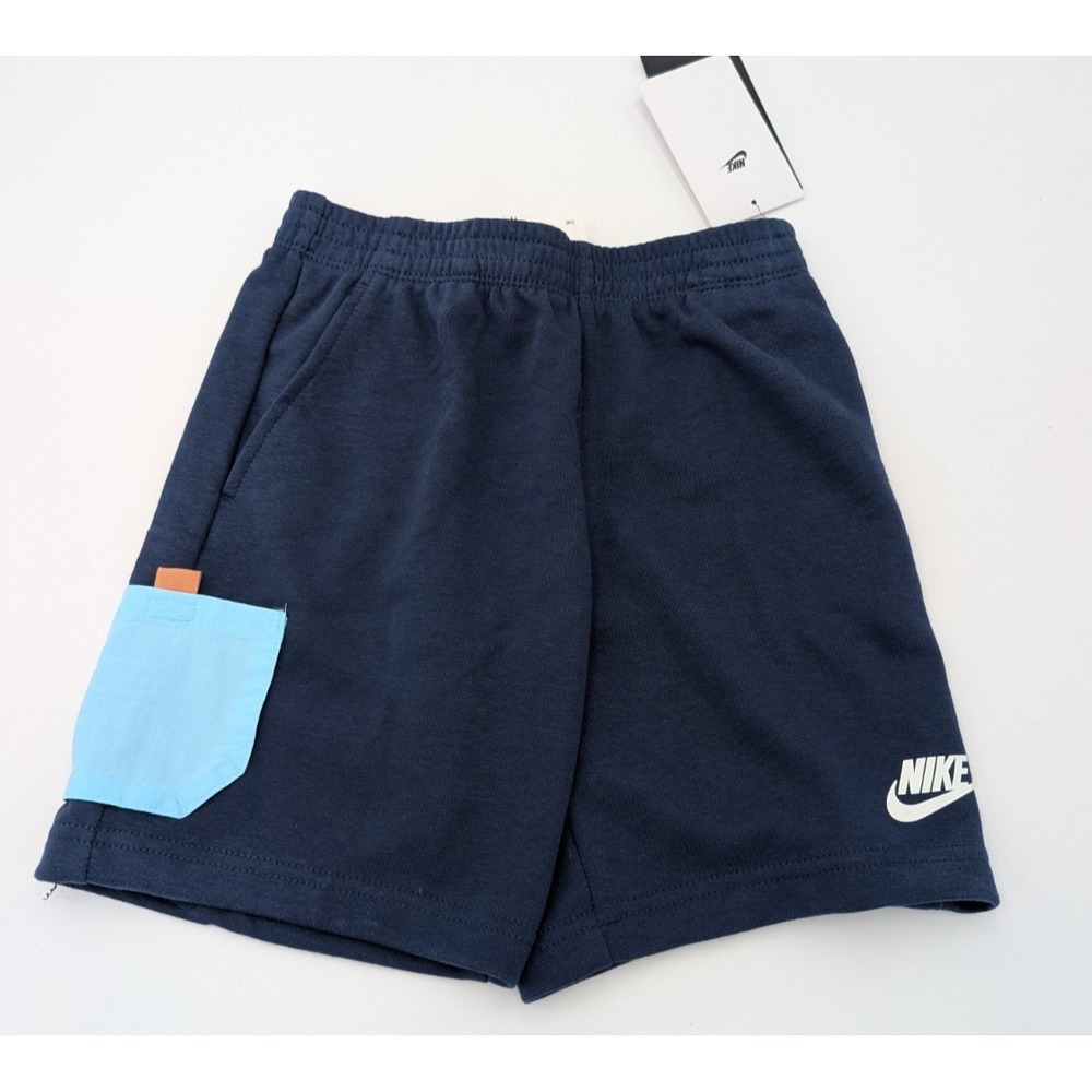 Nike Boys Size L 7 Kids Blue Shorts Standard Fit NWT